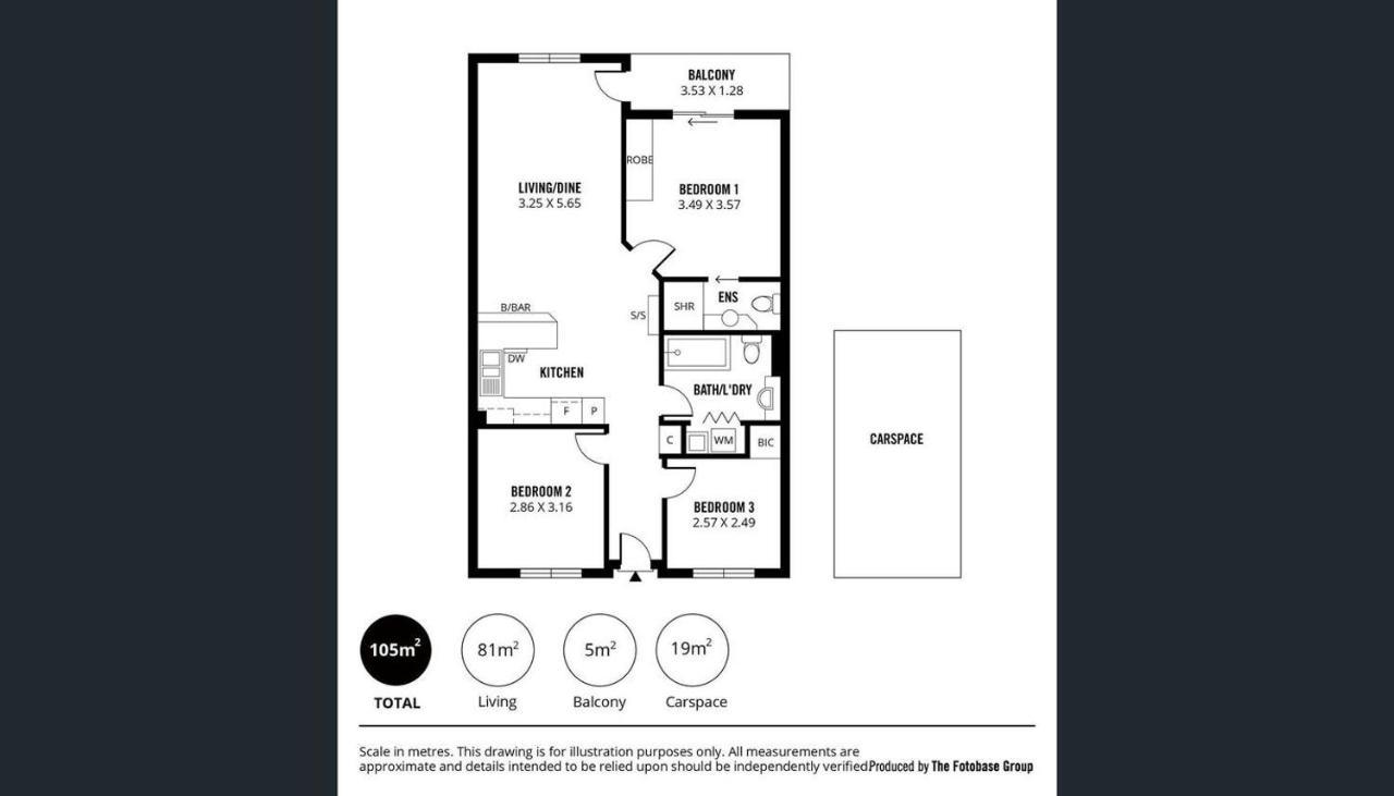 Adelaide Cbd Apartment - 3Br, 2Bath & Carpark Εξωτερικό φωτογραφία
